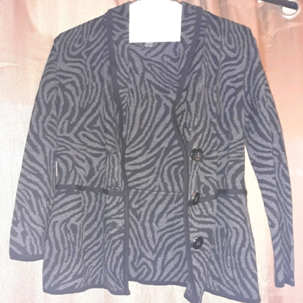 Printed Cardigan